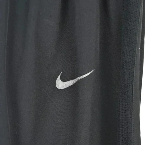 Nike Running Pants Dri-Fit Wide Leg Straight Black Athletic Size XXL - Picture 3 of 12
